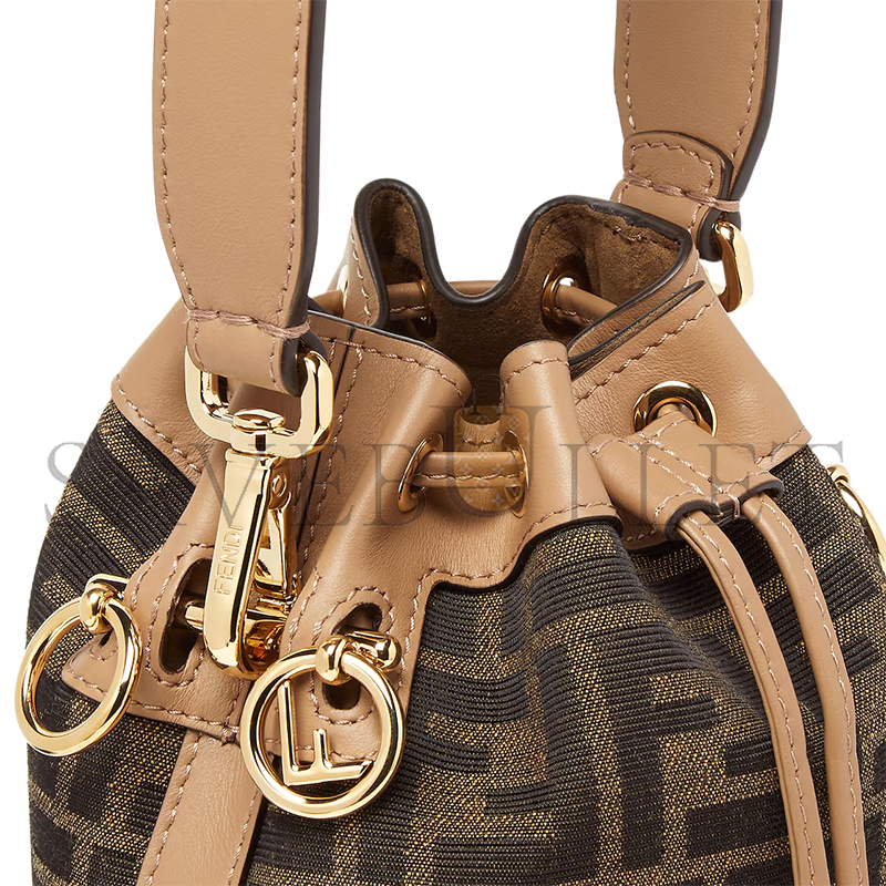 F**di mon tresor fabric brown 8bs093alp3f1aoe (18*14*12cm)